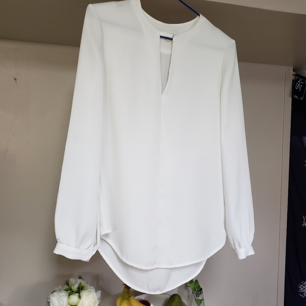 Rag & bone white blouse